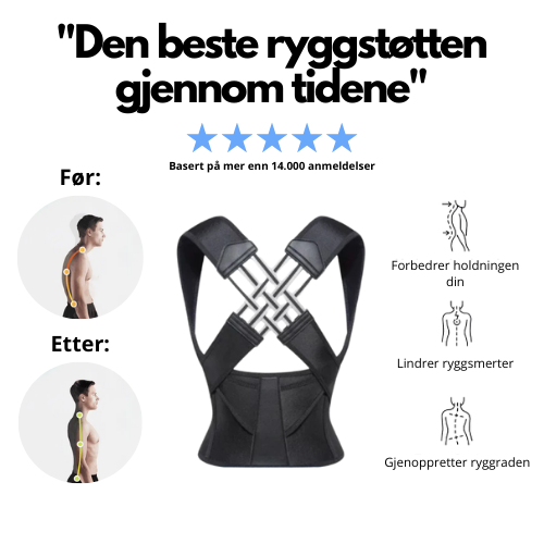Vitaly® Ergonomic Ryggstøtte