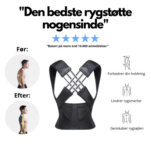 Vitaly® Ergonomisk Rygstøtte