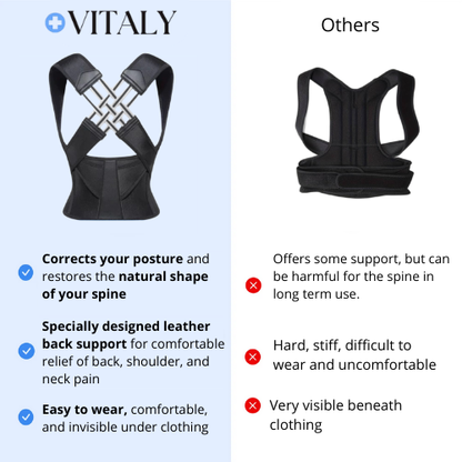 Vitaly® Ergonomic Backbrace (IR, UK, AU, US)