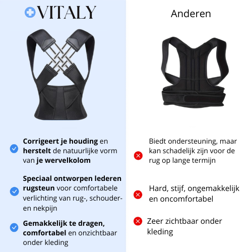Vitaly® Ergonomisk ryggstöd