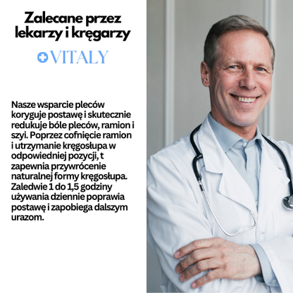 Vitaly® Ergonomiczna Orteza Pleców