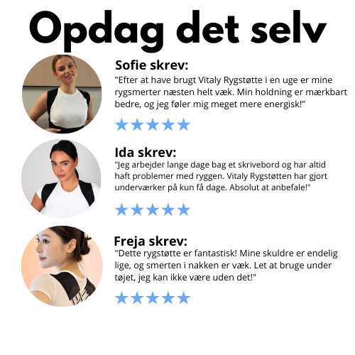 Vitaly® Ergonomisk Rygstøtte