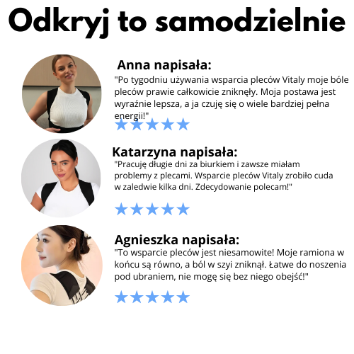 Vitaly® Ergonomiczna Orteza Pleców